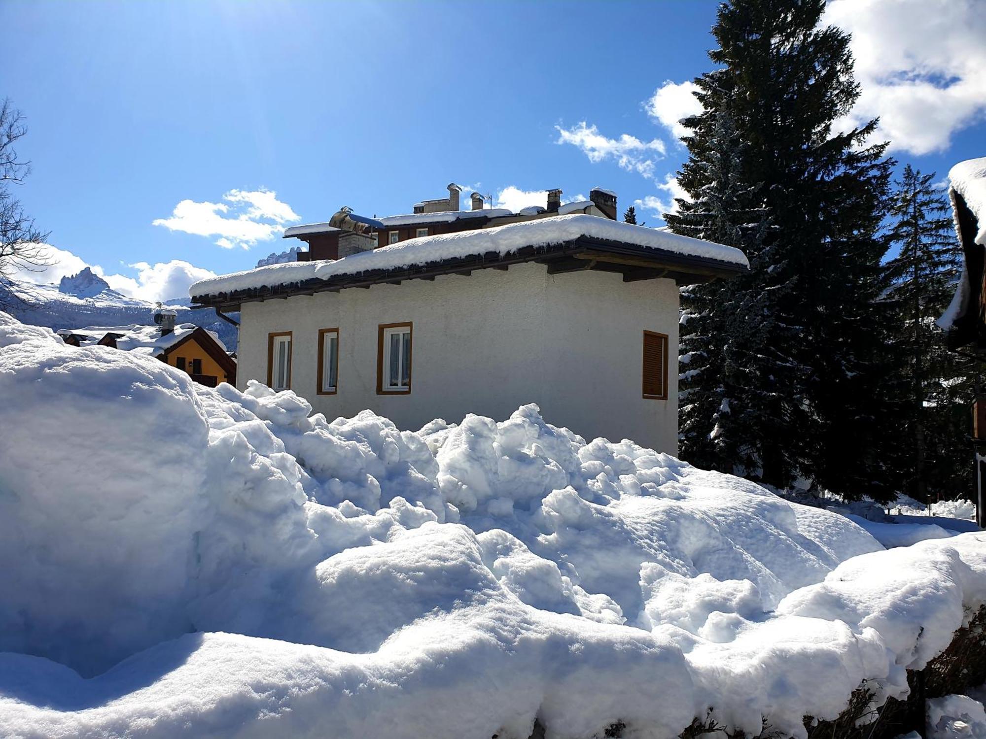 Luminoso Ed Accogliente, Centralissimo Appartamento Indipendente Cortina dʼAmpezzo Eksteriør bilde